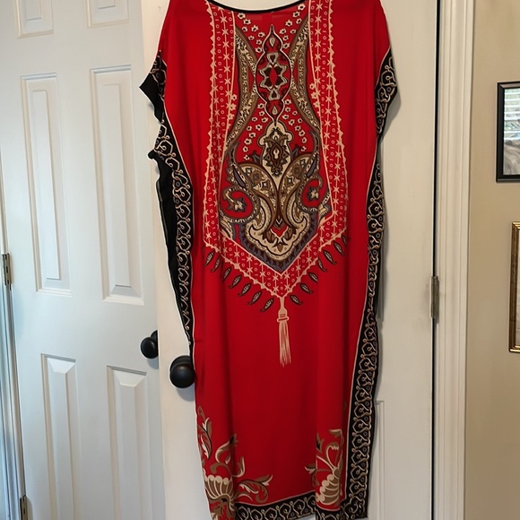 Red kaftan - Picture 3 of 3